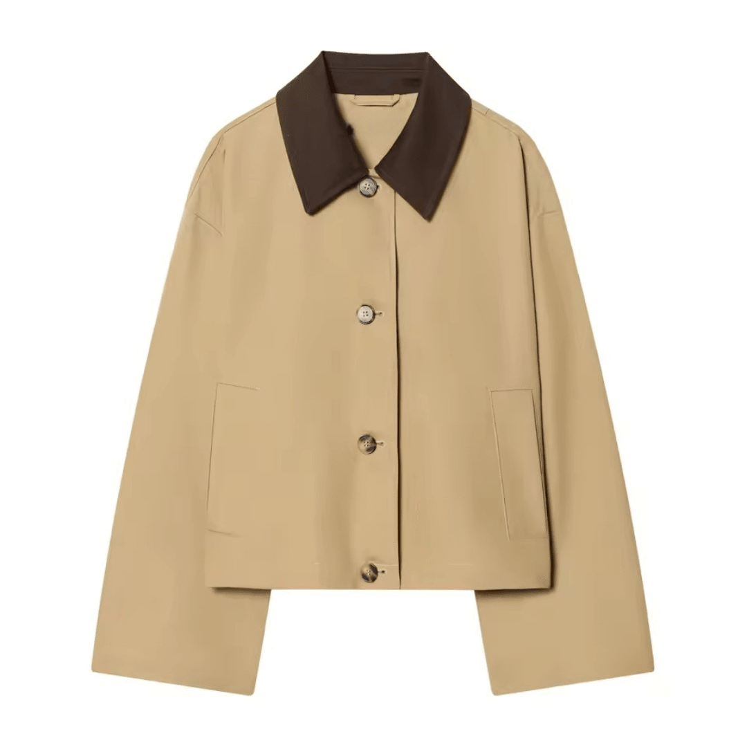 Jacke mit Kontrastkragen - Fav Avenue