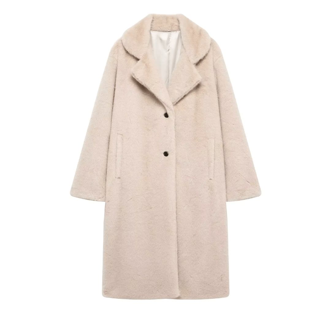 Langer Pelzmantel - Fav Avenue