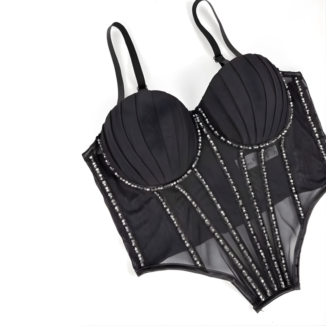 Mesh Corset Top - Fav Avenue