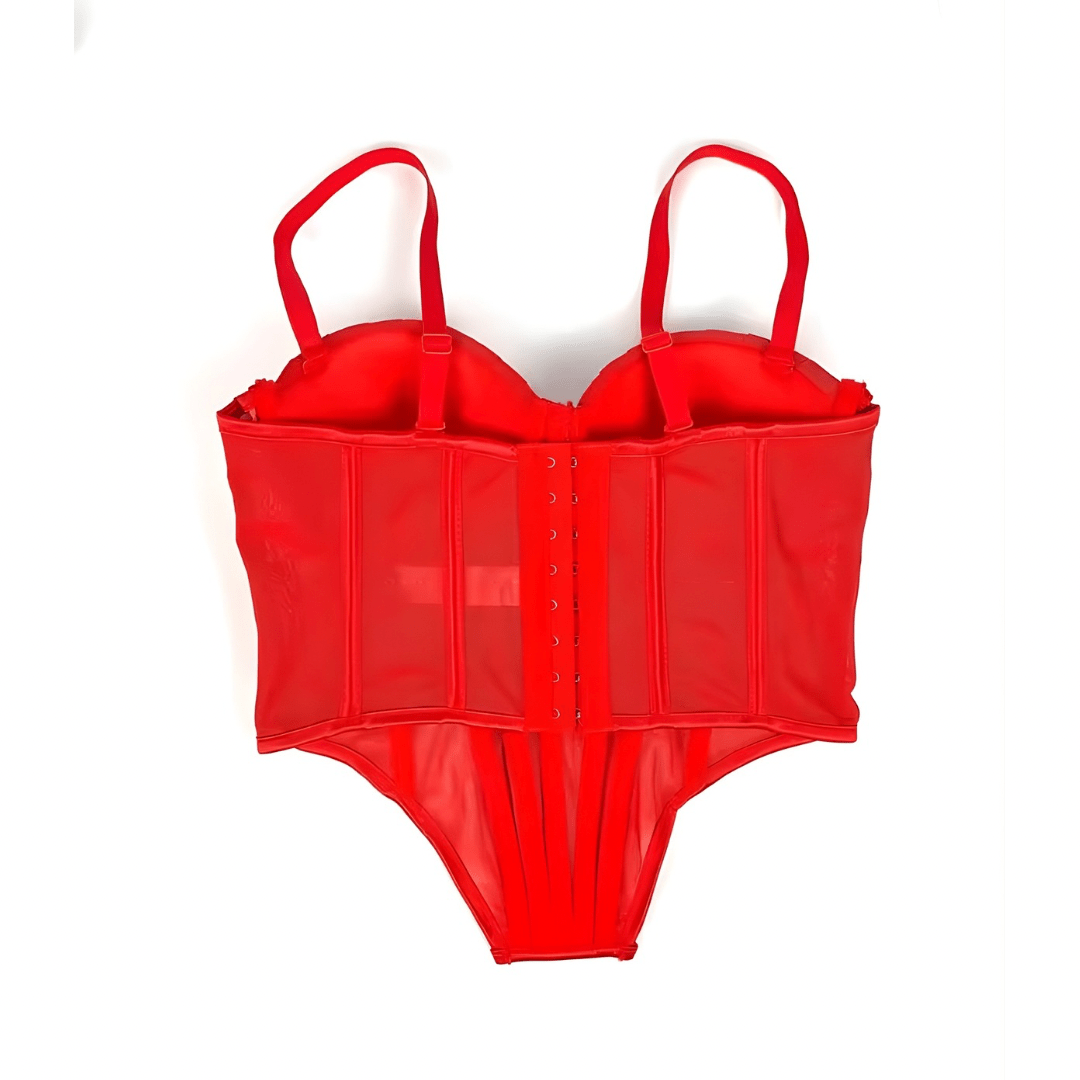 Mesh Corset Top - Fav Avenue