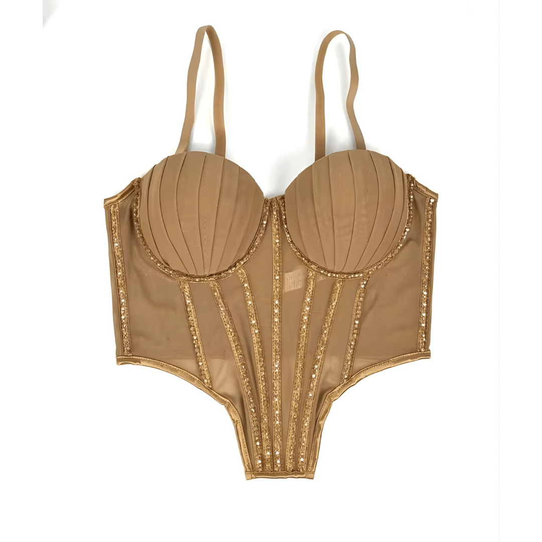 Mesh Corset Top - Fav Avenue