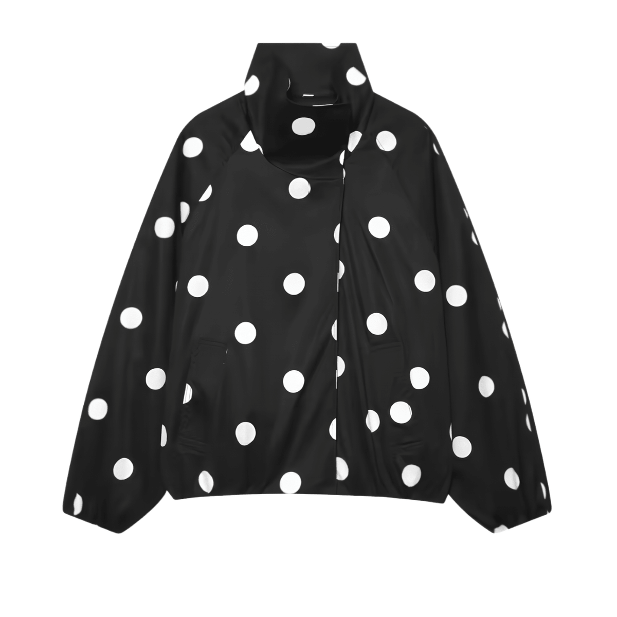Oversize Bomberjacke Damen mit Polka Dots - Fav Avenue