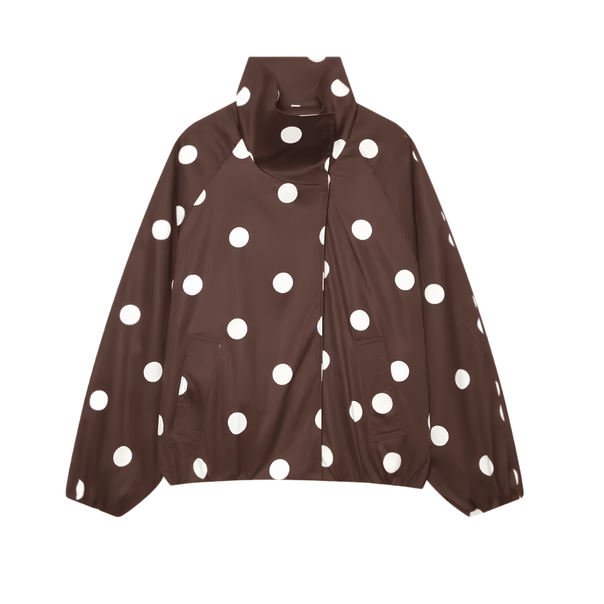 Oversize Bomberjacke Damen mit Polka Dots - Fav Avenue