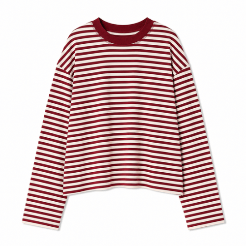 Oversize Streifen Longsleeve - Fav Avenue