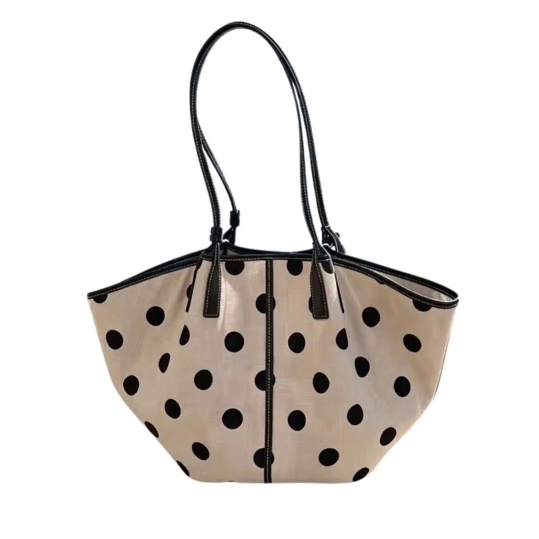 Polka Dot Schultertasche - Fav Avenue