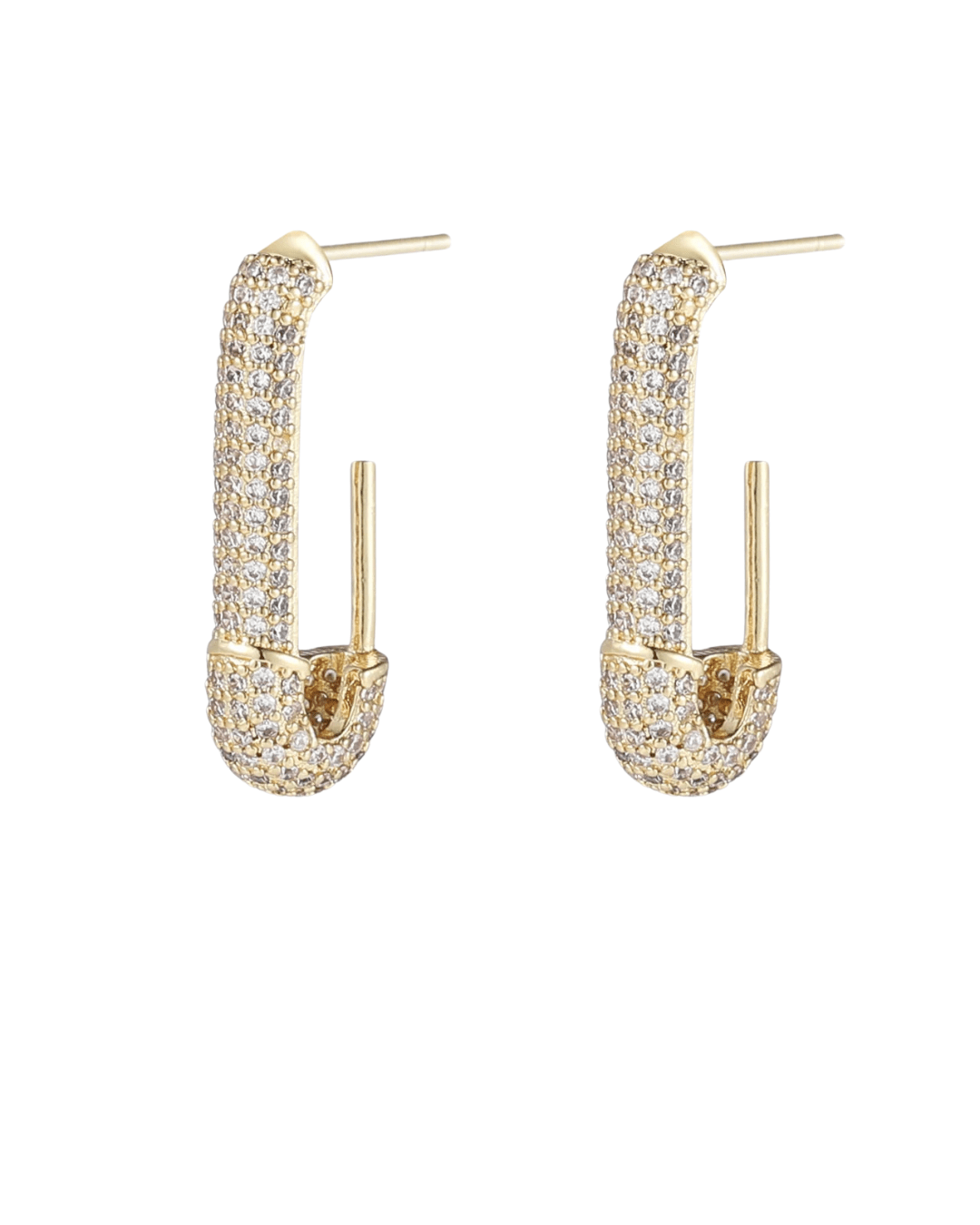 Salima - Kupfer Zirkon Ohrringe - Fav Avenue