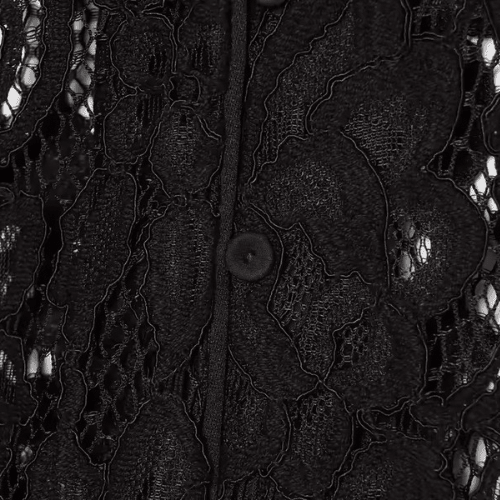 Schwarze Spitzenbluse - Elegante leichte Jacke - Fav Avenue