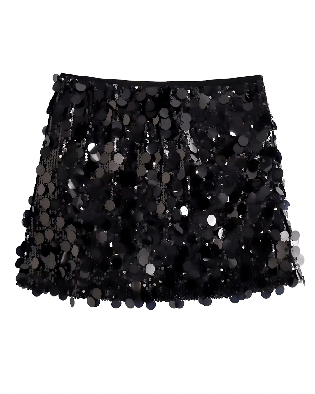 Shiny mini Skirt - Fav Avenue