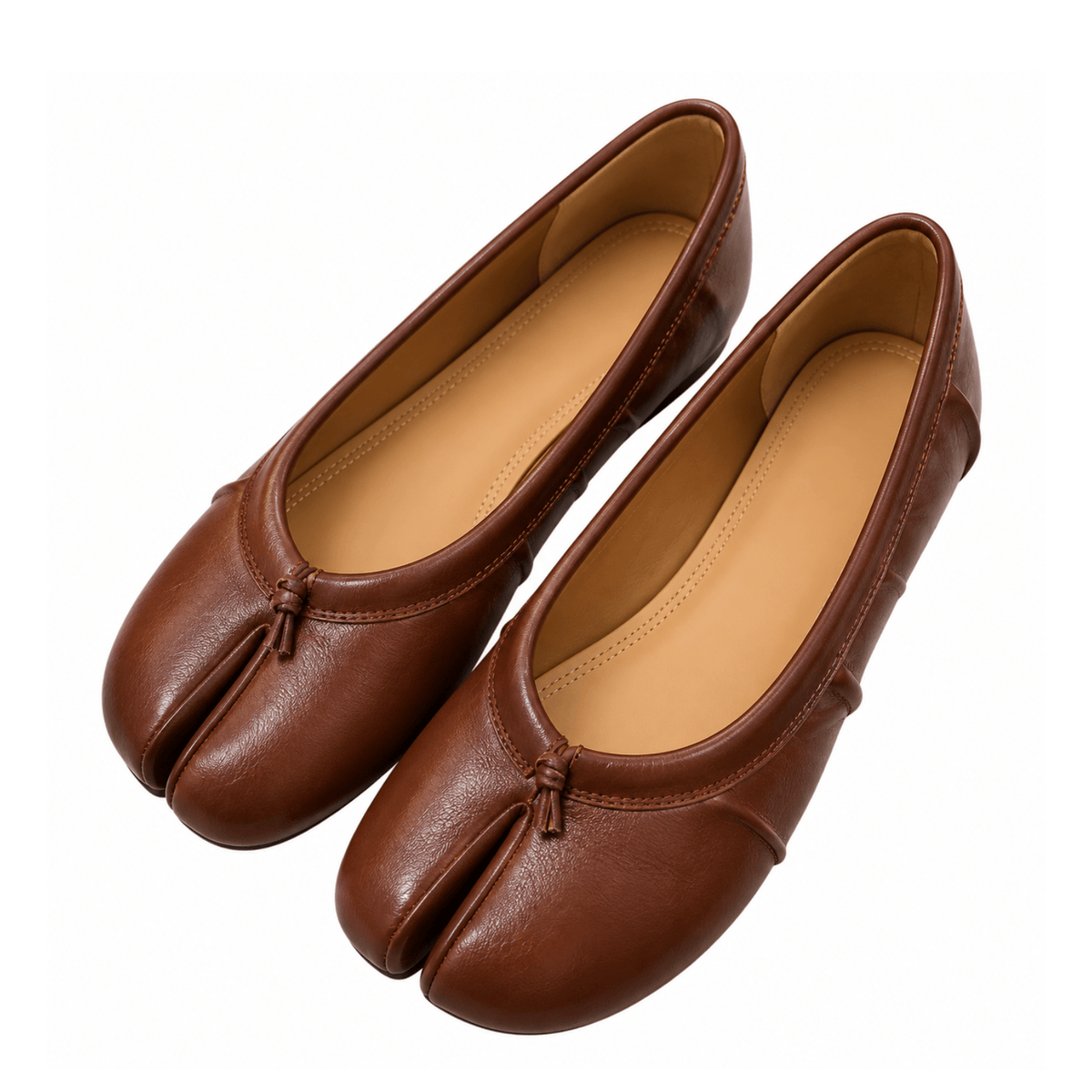 Split-Toe Ballerinas – Flache Ballerina - Fav Avenue