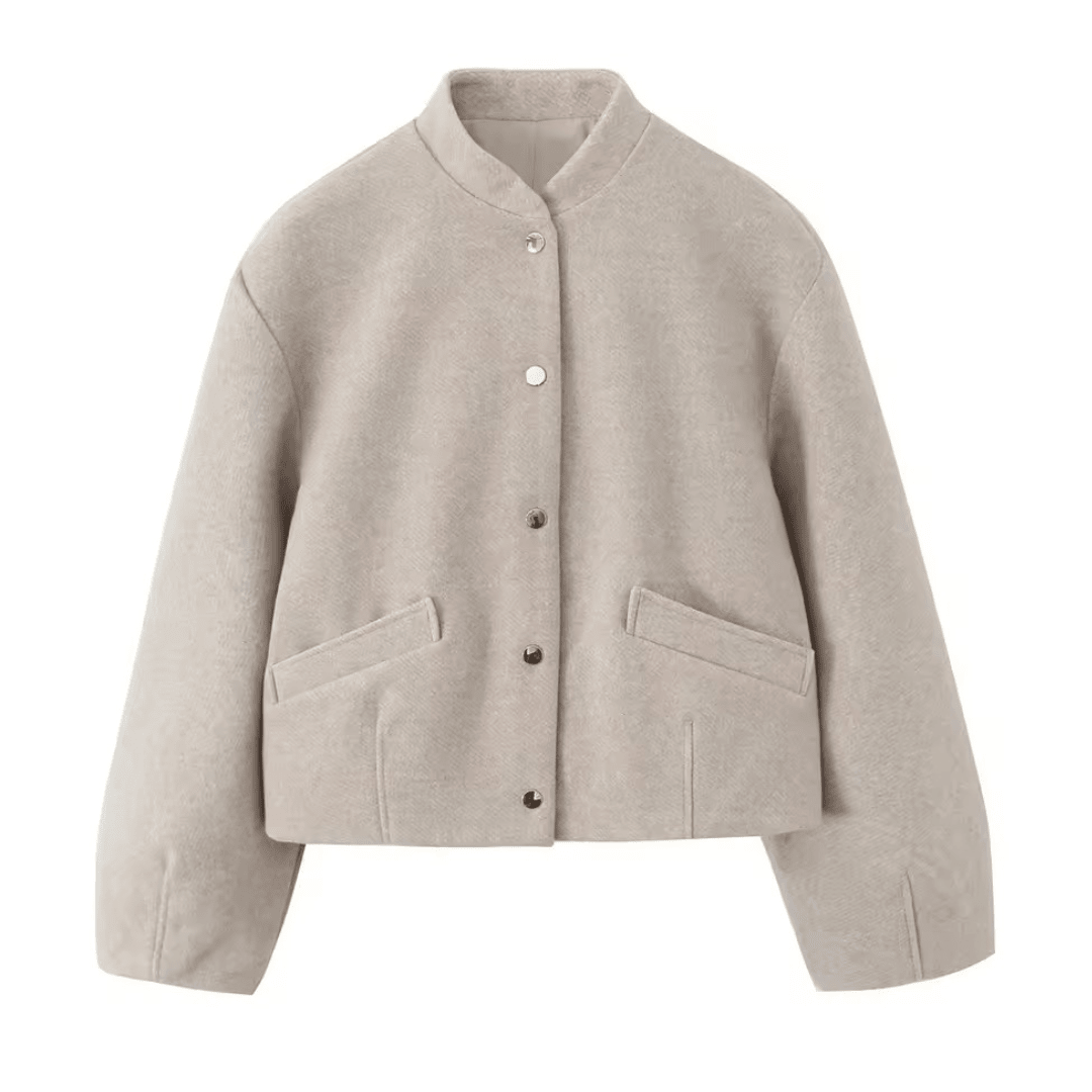 Structured Bomber Jacket - Fav Avenue