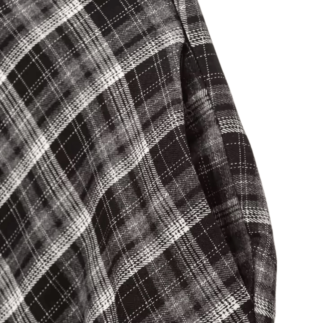 Vintage Midi - Rock mit Karomuster - Fav Avenue