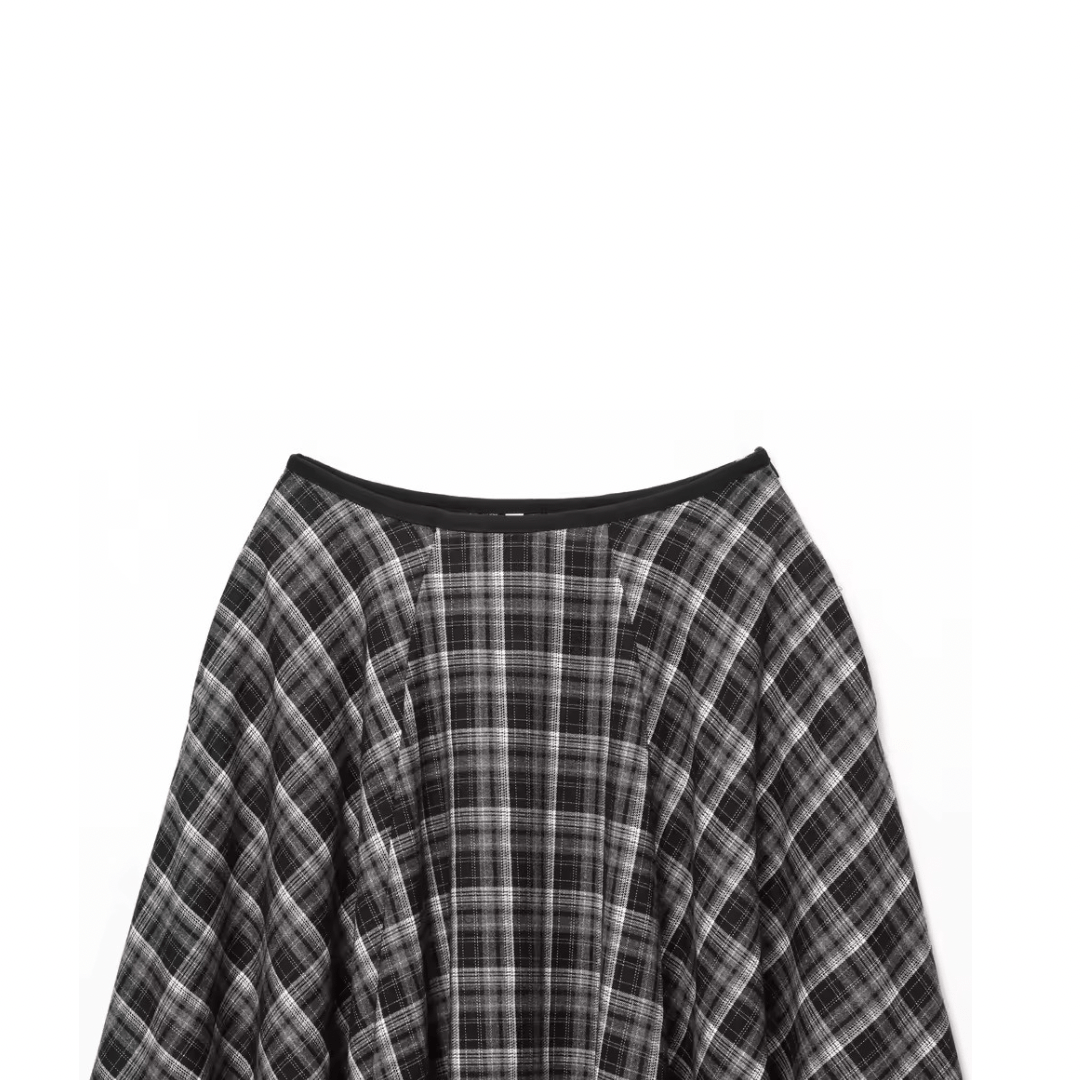 Vintage Midi - Rock mit Karomuster - Fav Avenue