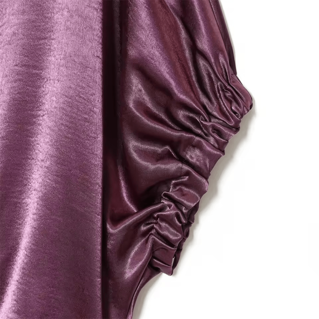 Zweiteiler Ballonärmel Top und High - Waist Hose mit Gürtel - Fav Avenue