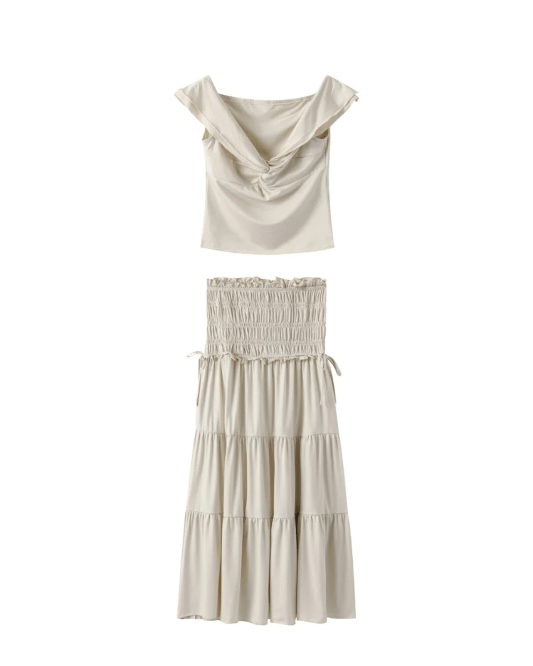 Zweiteiliges Off - Shoulder Set - Fav Avenue